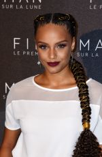 ALICIA AYLIES at First Man Premiere in Paris 09/25/2018