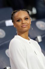 ALICIA AYLIES at PSG vs Rennes Soccer Match in Paris 09/26/2018