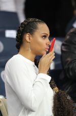 ALICIA AYLIES at PSG vs Rennes Soccer Match in Paris 09/26/2018