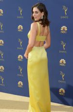 ALISON BRIE at Emmy Awards 2018 in Los Angeles 09/17/2018
