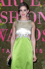 ALISON BRIE at Green Carpet Fashion Awards in Milan 09/23/2018