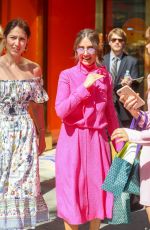 ALISON BRIE at Tory Burch Party in Beverly Hills 09/16/2018