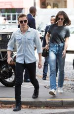 ALISON BRIE Out at Paris Fashion Week 09/24/2018