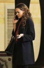 ALLISON MILLER on the Set of A Million Little Things in Vancouver 09/20/2018
