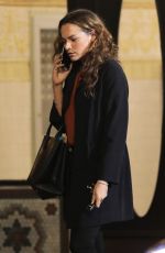 ALLISON MILLER on the Set of A Million Little Things in Vancouver 09/20/2018