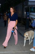 ALLISON WILLIAMS Arrives at Her Home in New York 09/20/2018