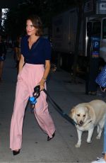 ALLISON WILLIAMS Arrives at Her Home in New York 09/20/2018