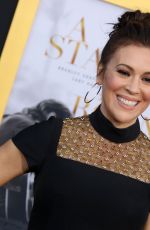 ALYSSA MILANO at A Star is Born Premiere in Los Angeles 09/24/2018