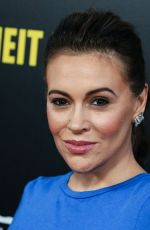 ALYSSA MILANO at Fahrenheit 119 Premiere in Los Angeles 09/19/2018