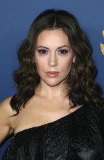 ALYSSA MILANO at Showtime Emmy Eve Nominees Celebration in Los Angeles 09/16/2018