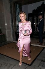 AMANDA HOLDEN Leaves Claridges in London 09/22/2018