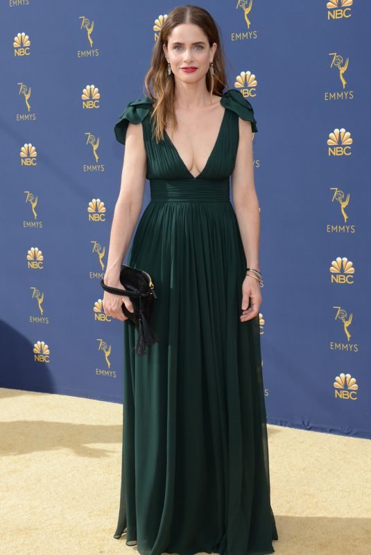 AMANDA PEET at Emmy Awards 2018 in Los Angeles 09/17/2018