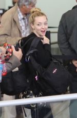 AMANDA SEYFRIED at LAX Airport in Los Angeles 09/28/2018