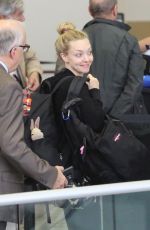 AMANDA SEYFRIED at LAX Airport in Los Angeles 09/28/2018