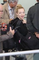 AMANDA SEYFRIED at LAX Airport in Los Angeles 09/28/2018