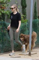 AMANDA SEYFRIED Out Hiking in Los Angeles 09/02/2018