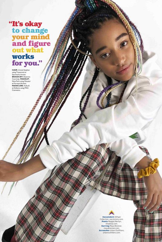 AMANDLA STENBERG in Seventeen Magazine, October/November 2018 Issue