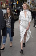 AMBER HEARD Arrives at Her Smell Screening in Toronto 09/09/2018