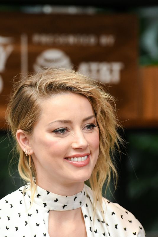 AMBER HEARD at AT&T Studio at Toronto International Film Festival 09/09/2018
