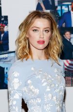AMBER HEARD at Charity Day Hosted by Cantor Fitzgerald in New York 09/11/2018