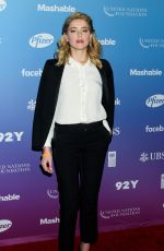 AMBER HEARD at Social Good Summit in New York 09/23/2018