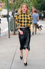 AMBER HEARD Out for Lunch in New York 09/11/2018