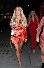 AMBER TURNER at Chi Chi London App Launch in London 09/13/2018