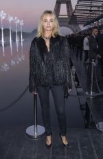AMBER VALLETTA at Saint Laurent Show at Paris Fashion Week 09/25/2018