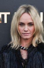 AMBER VALLETTA at Saint Laurent Show at Paris Fashion Week 09/25/2018