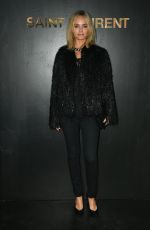 AMBER VALLETTA at Saint Laurent Show at Paris Fashion Week 09/25/2018