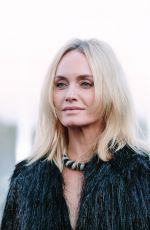 AMBER VALLETTA at Saint Laurent Show at Paris Fashion Week 09/25/2018