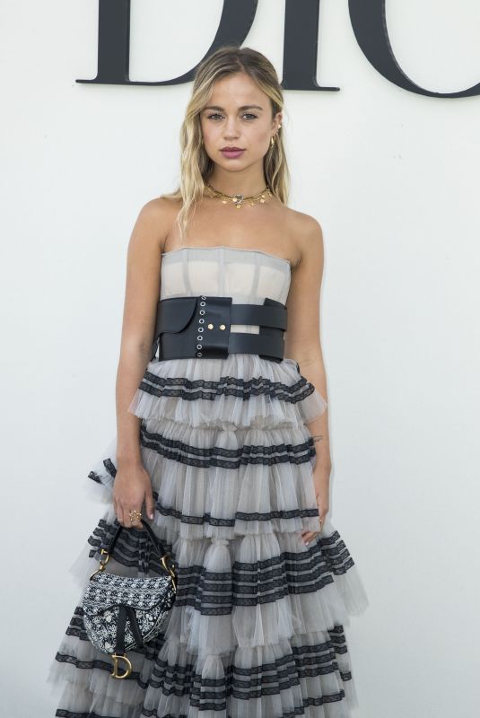 AMELIA WINDSOR at Christian Dior Show at Paris Fashion Week 09/24/2018