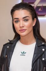AMY JACKSON at Hailey Baldwin x Adidas Show at London Fashion Week 09/17/2018