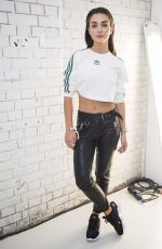 AMY JACKSON at Hailey Baldwin x Adidas Show at London Fashion Week 09/17/2018