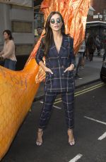 AMY JACKSON at Henry Holland Show at London Fashion Week 09/15/2018