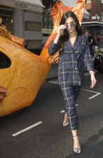 AMY JACKSON at Henry Holland Show at London Fashion Week 09/15/2018