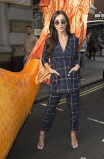 AMY JACKSON at Henry Holland Show at London Fashion Week 09/15/2018