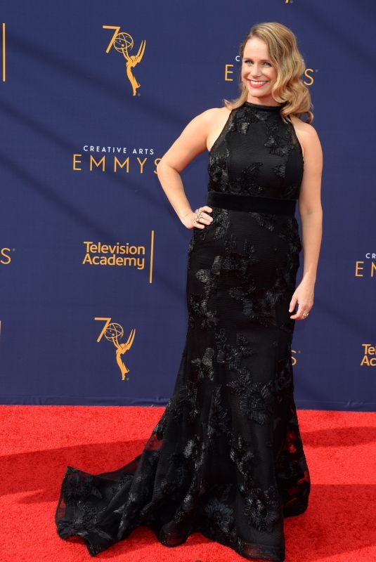 ANDREA BARBER at Creative Arts Emmy Awards in Los Angeles 09/08/2018