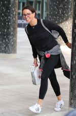 ANDREA MCLEAN Arrives at ITV Studios in London 09/03/2018