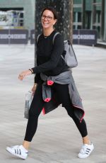 ANDREA MCLEAN Arrives at ITV Studios in London 09/03/2018
