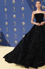 ANGELA SARAFYAN at Emmy Awards 2018 in Los Angeles 09/17/2018