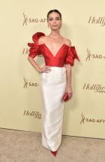 ANGELA SARAFYAN at Thr & Sag-aftra Celebrate Emmy Award Contenders in Beverly Hills 09/14/2018