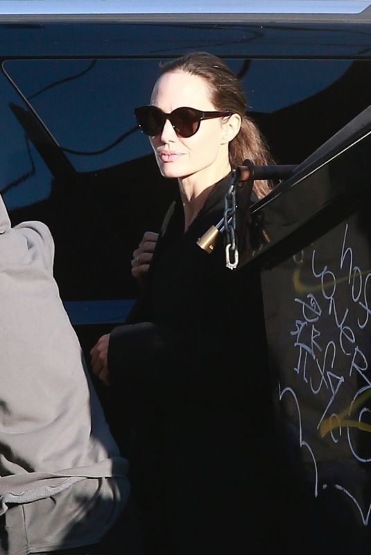 ANGELINA JOLIE Out and About in Los Angeles 09/07/2018