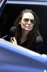 ANGELINA JOLIE Out and About in Los Angeles 09/11/2018