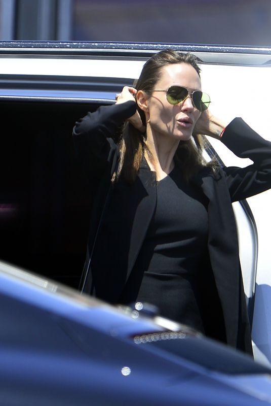 ANGELINA JOLIE Out and About in Los Angeles 09/11/2018