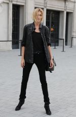 ANJA RUBIK at Versace Show at Milan Fashion Week 09/21/2018