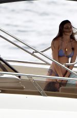ANN-KATHRIN GOTZE and ANNA SHARYPOVA in Bikinis at a Boat in Mallorca 09/03/2018