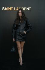 ANNA BREWSTER at Saint Laurent Show at Paris Fashion Week 09/25/2018