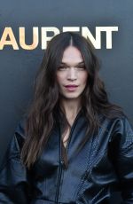 ANNA BREWSTER at Saint Laurent Show at Paris Fashion Week 09/25/2018