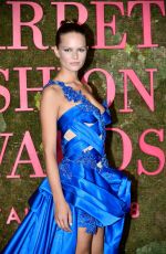 ANNA EWERS at Green Carpet Fashion Awards in Milan 09/23/2018